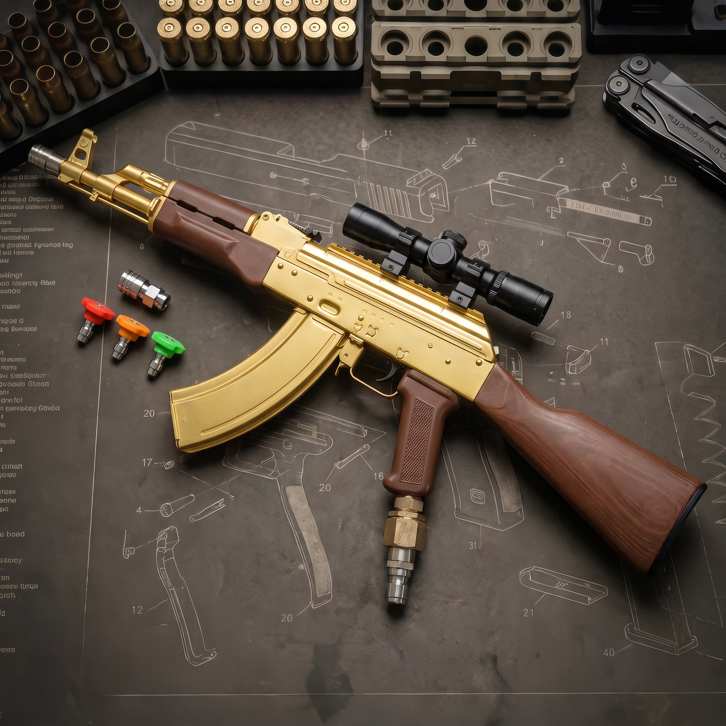BlastWash™ AK47 Pressure Washer